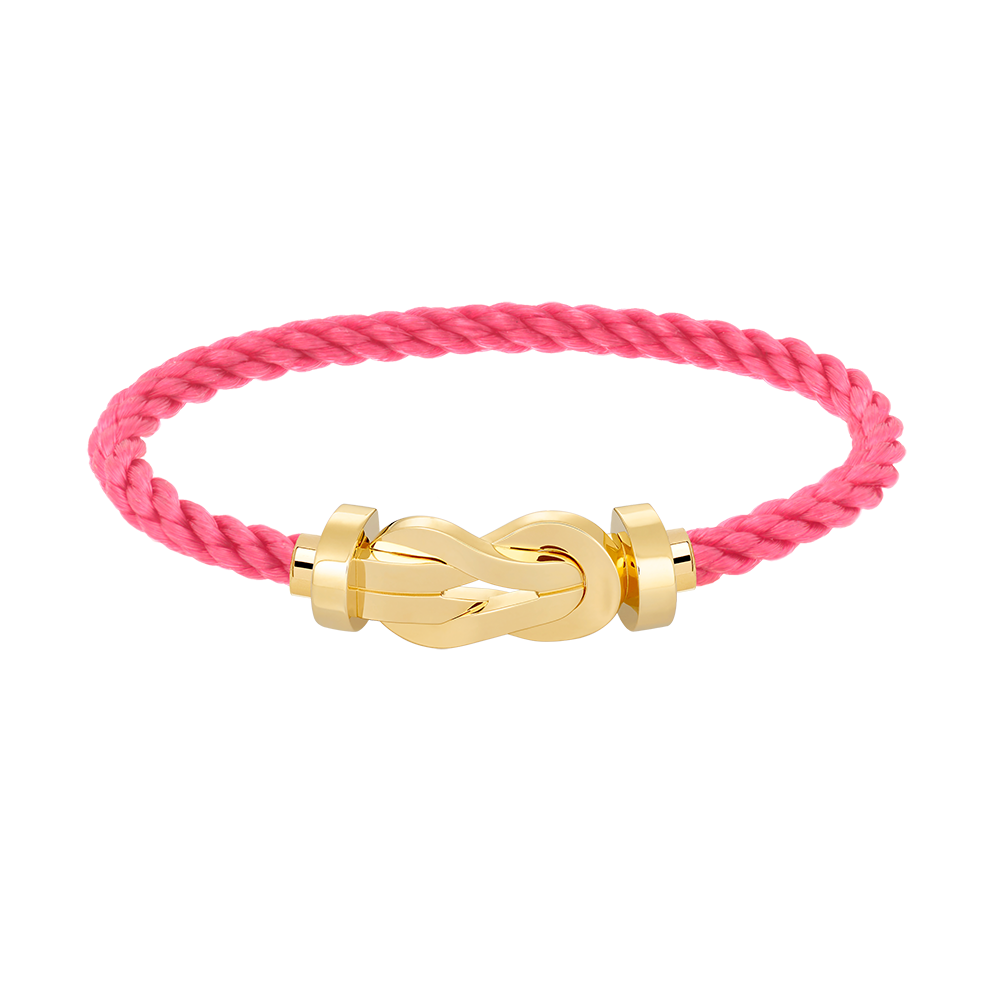 [Bloom]CHANCE LARGE 8 FIGURE BUCKLE NO DIAMOND BRACELET GOLD