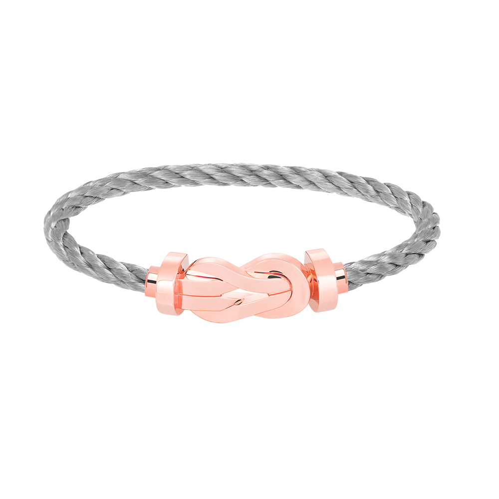 [Bloom]CHANCE LARGE 8 FIGURE BUCKLE NO DIAMOND BRACELET ROSE GOLD