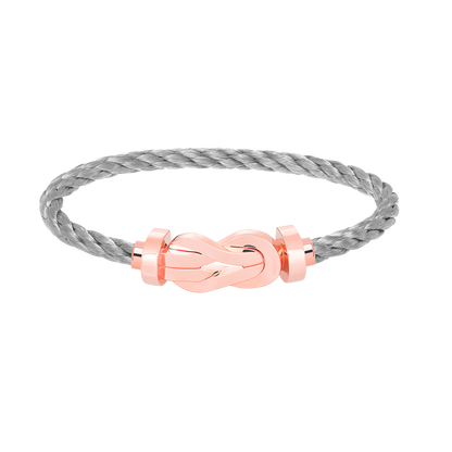 [Bloom]CHANCE LARGE 8 FIGURE BUCKLE NO DIAMOND BRACELET ROSE GOLD