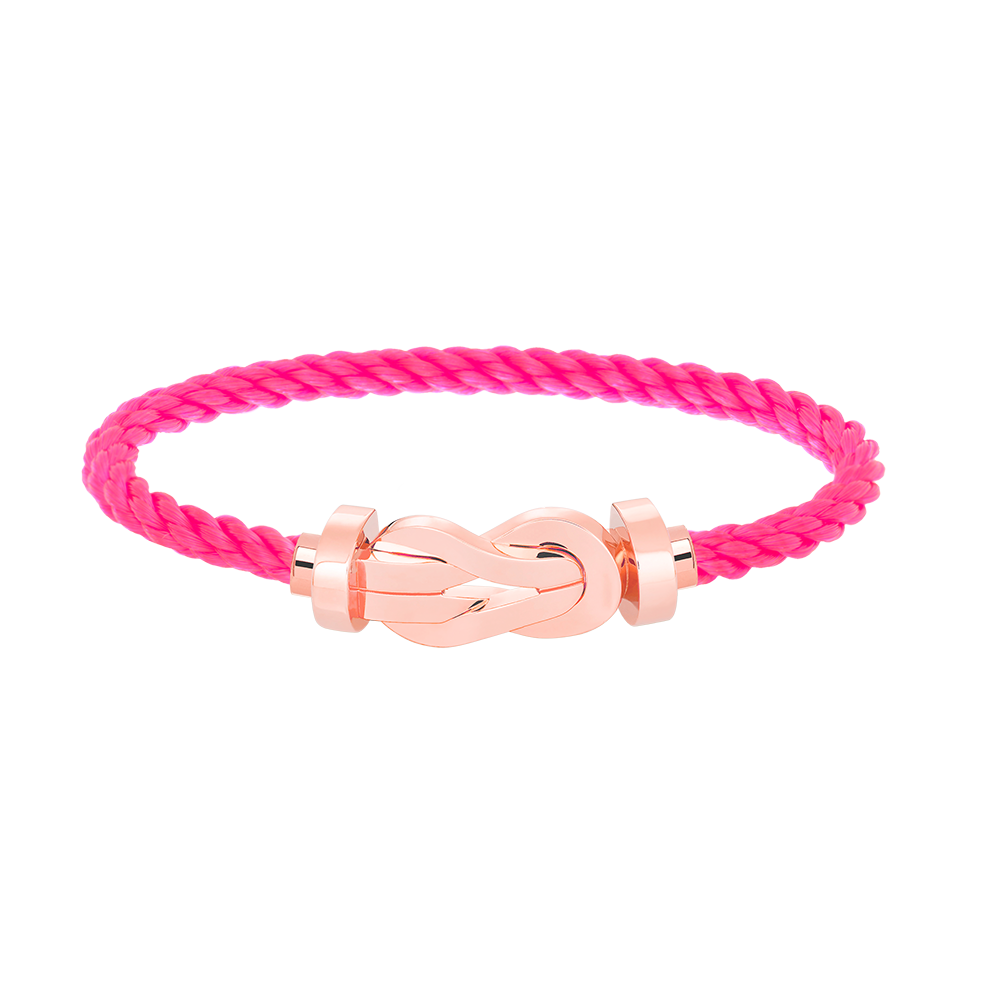 [Bloom]CHANCE LARGE 8 FIGURE BUCKLE NO DIAMOND BRACELET ROSE GOLD