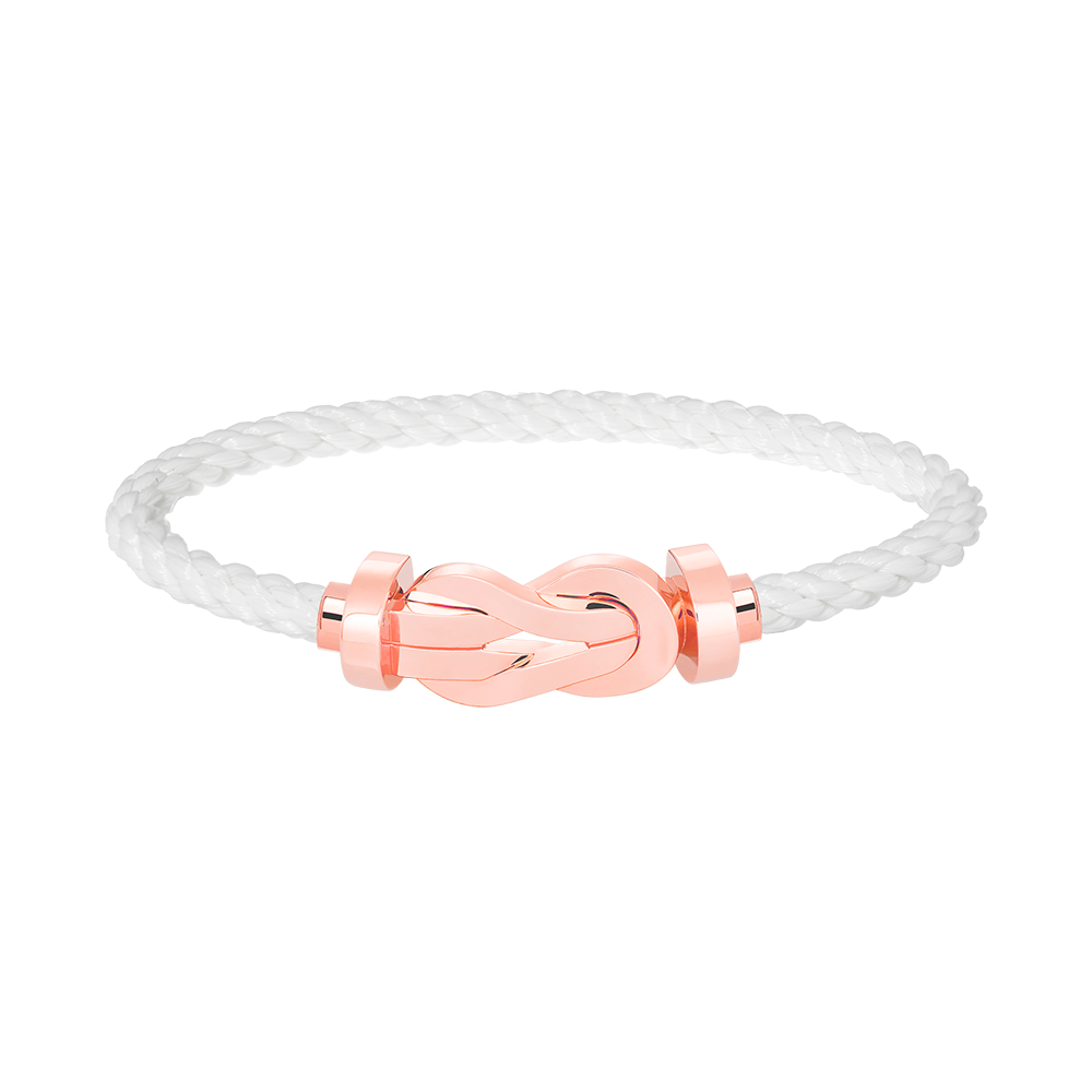 [Bloom]CHANCE LARGE 8 FIGURE BUCKLE NO DIAMOND BRACELET ROSE GOLD