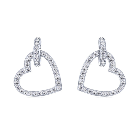 [Bloom]Dainty Heart Shape Earrings