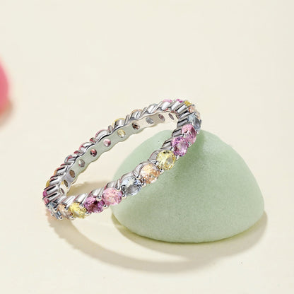 [Bloom]Dazzling Resplendent Round Cut Party Ring