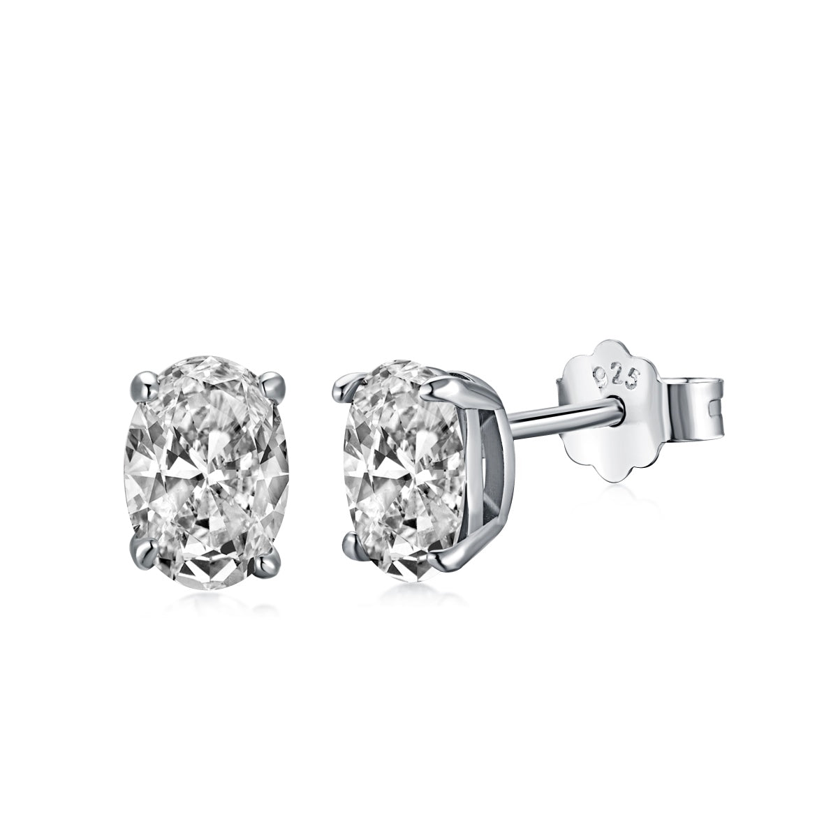 [Bloom]Oval Classic Dignified Elegant Earrings