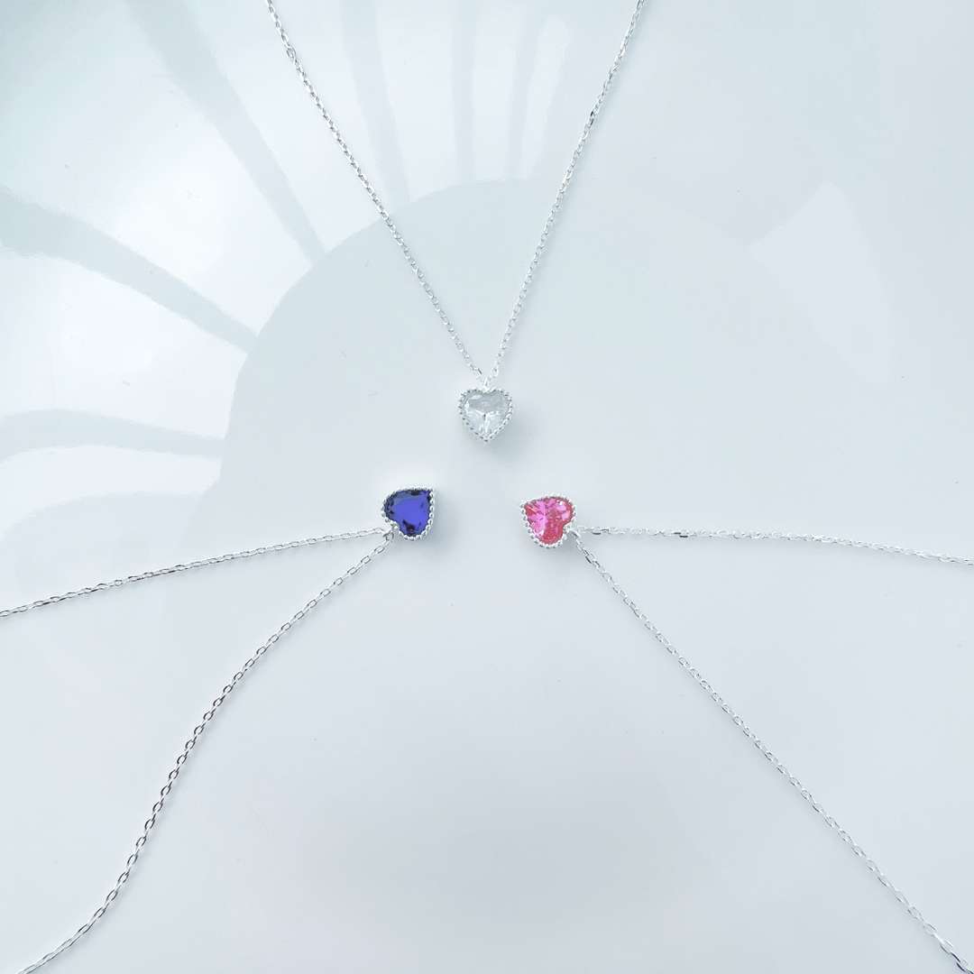 [Bloom]Ornate Heart Shape Necklace