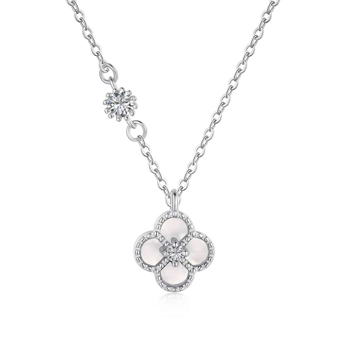 [Bloom]Delicate Flower Shape Necklace