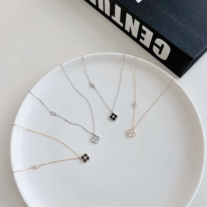 [Bloom]Delicate Flower Shape Necklace