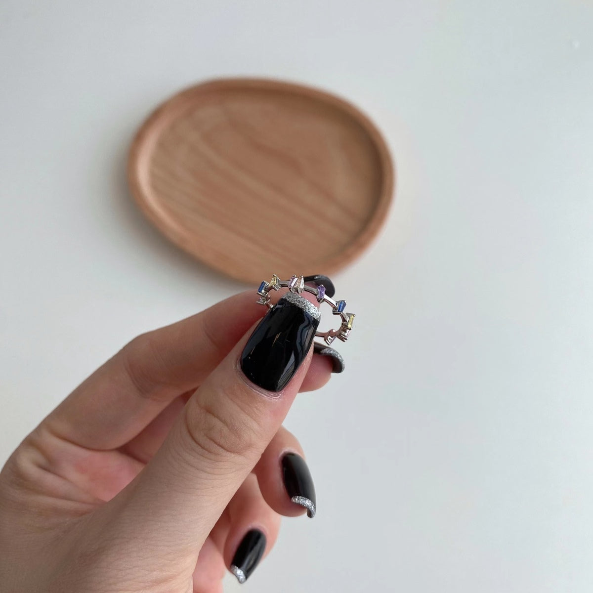 [Bloom]Unique Trapezoid Cut Daily Ring