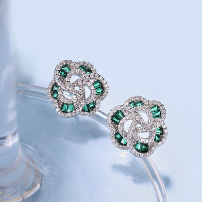 [Bloom]Exquisite Flower Shape Daily Earrings