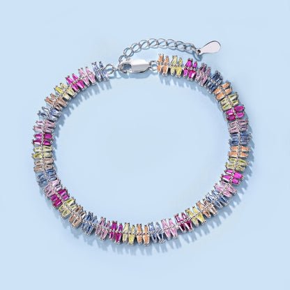 [Bloom]Sparkling Exquisite Multi Cut Party Bracelet