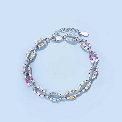 [Bloom]Dazzling Colorful Daily Bracelet