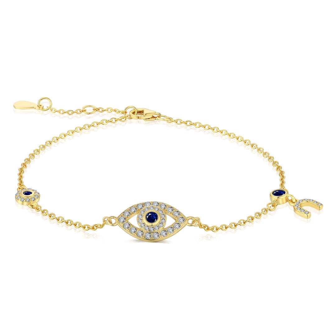 [Bloom]Dainty Eye Shape Necklace