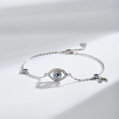 [Bloom]Dainty Eye Shape Necklace