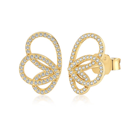 [Bloom]Exquisite Butterfly Shape Earrings