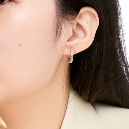 [Bloom]Radiant Colorful Round Cut Earrings