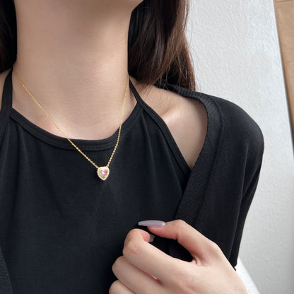 [Bloom]Exquisite Heart Shape Necklace