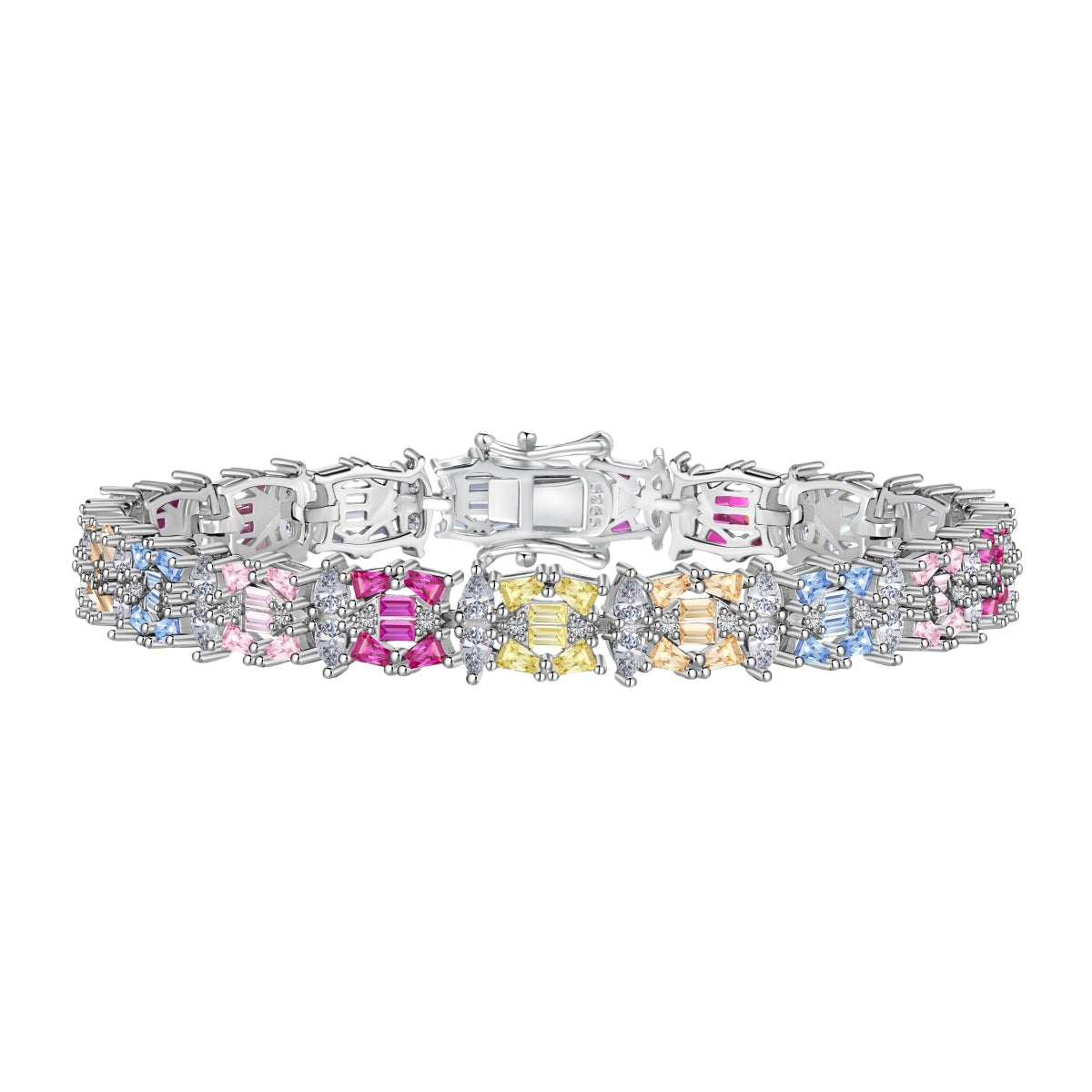 [Bloom]Delicate Colorful Multi Cut Party Bracelet