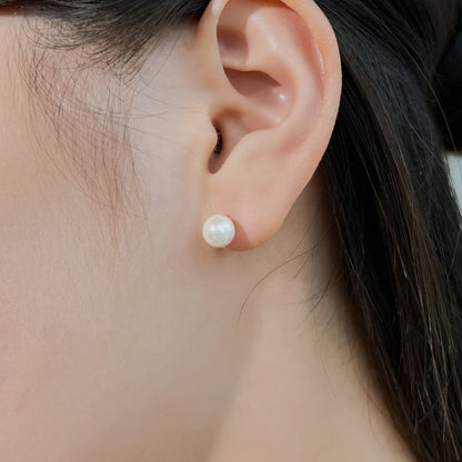 [Bloom]Delicate Pearl Earrings