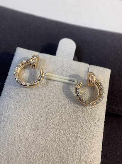 [Bloom]JUSTE EARRINGS GOLD DIAMONDS