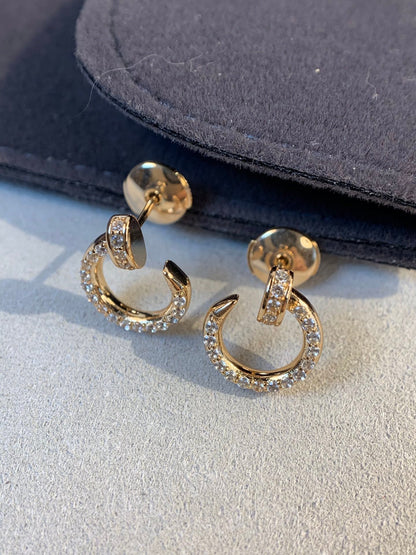 [Bloom]JUSTE EARRINGS GOLD DIAMONDS