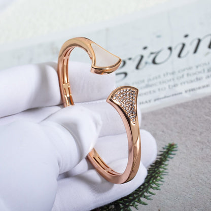 [Bloom]DREAM BRACELET OPEN PINK GOLD MOP DIAMOND