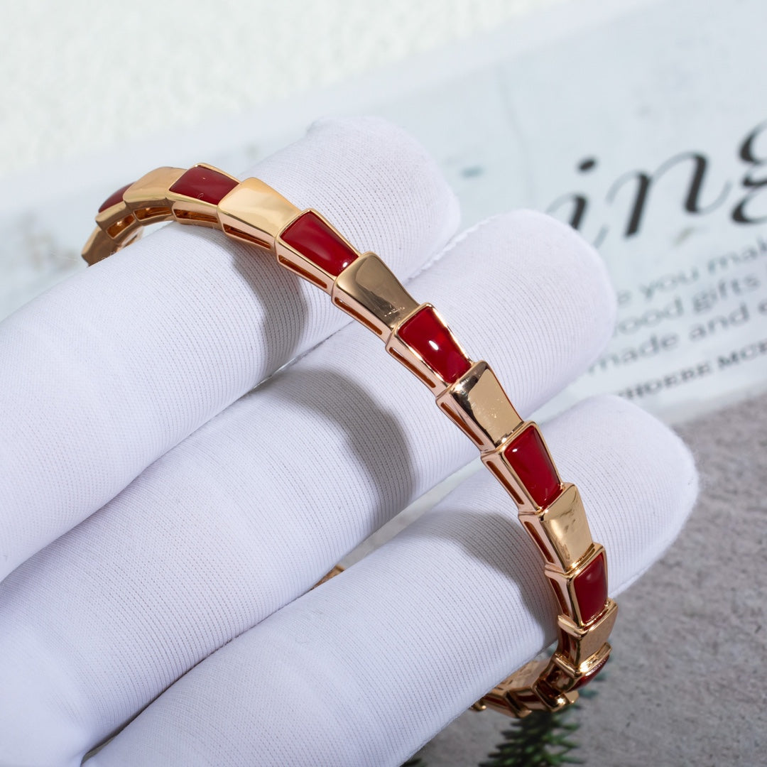 [Bloom]SERPENTI BRACELET PINK GOLD RUBELLITE