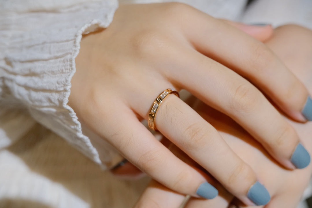 [Bloom]LOVE RING 2.65MM DIAMOND