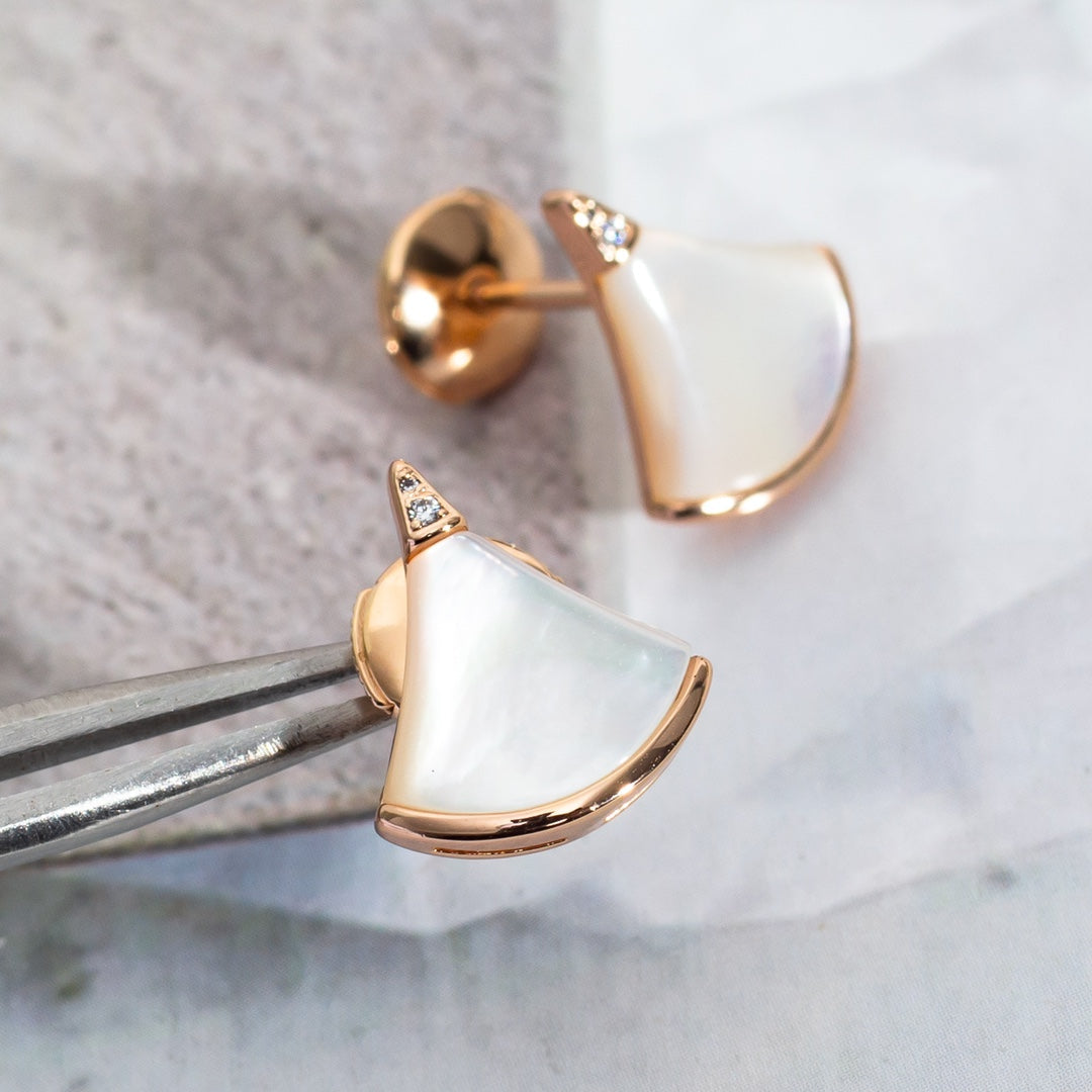 [Bloom]DIVAS DREAM EARRINGS PINK GOLD