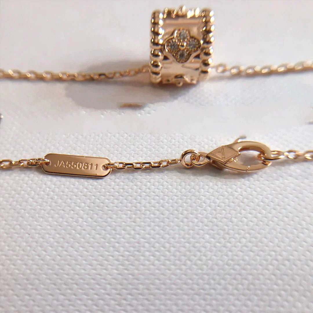 [Bloom]PERLEE PEDANT NECKLACE GOLD / ROSE GOLD