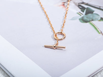 [Bloom]ECHAPPEE NECKLACE PINK GOLD