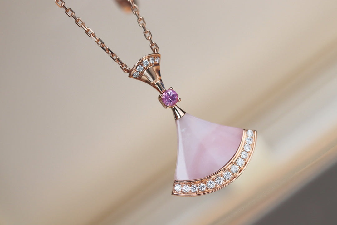 [Bloom]DREAM NECKLACE PINK MOP DIAMOND