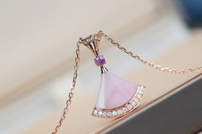 [Bloom]DREAM NECKLACE PINK MOP DIAMOND