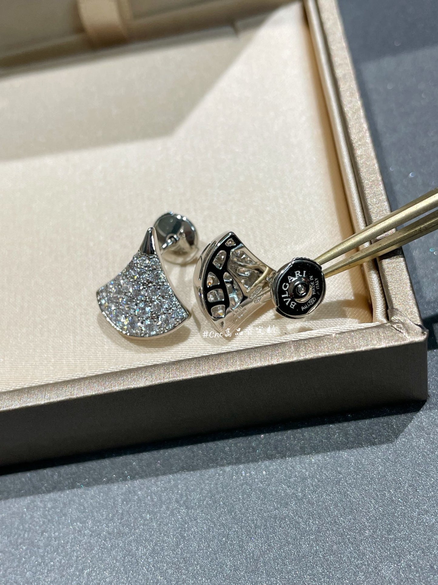 [Bloom]DREAM STUD EARRINGS DIAMOND