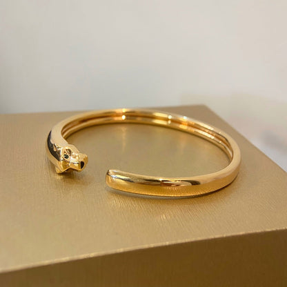 [Bloom]PANTHERE GOLD OPEN BRACELET