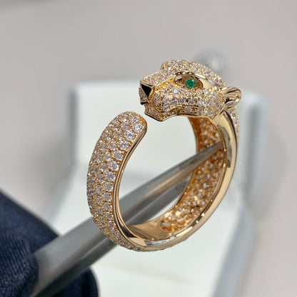 [Bloom]PANTHERE PINK GOLD DIAMOND RING