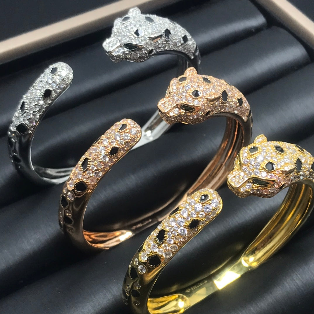 [Bloom]PANTHERE BIG BRACELET DIAMONDS