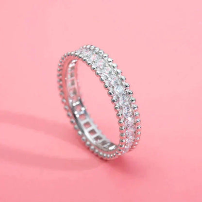 [Bloom]PERLEE DIAMOND SILVER RING