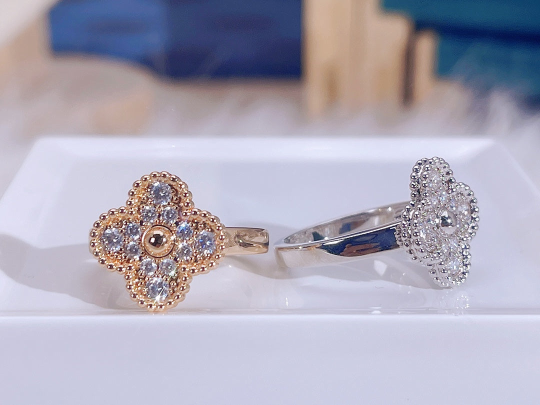 [Bloom]CLOVER DIAMOND RING