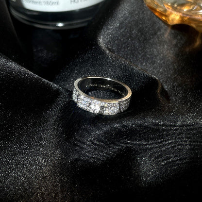 [Bloom]KELLY SILVER DIAMOND RING