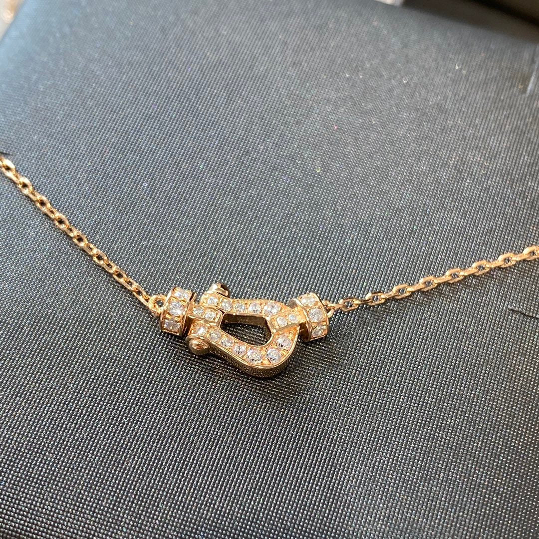 [Bloom]FORCE 10 DIAMOND PINK GOLD NECKLACE MINI MODEL