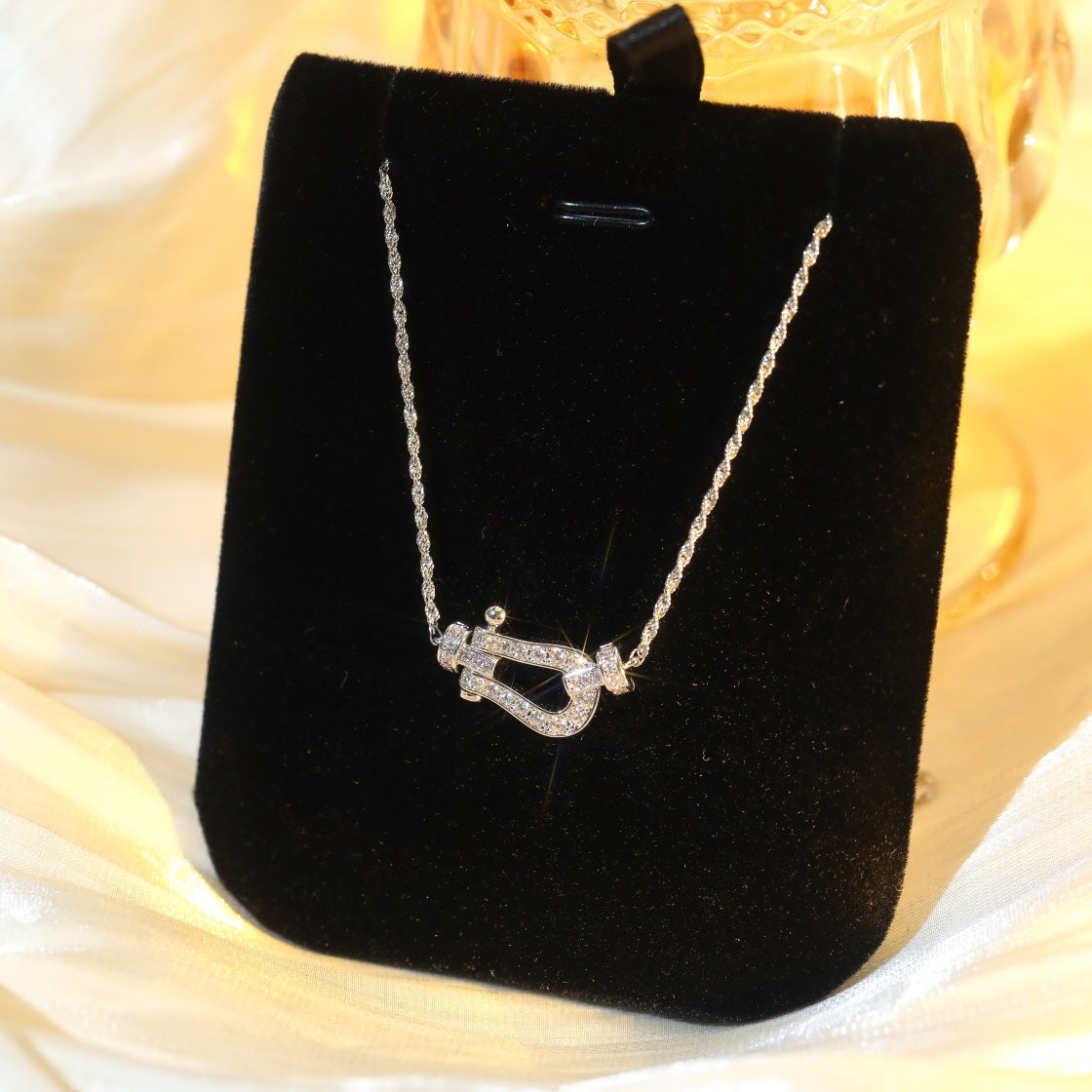 [Bloom]FORCE 10 DIAMOND SILVER NECKLACE MINI MODEL