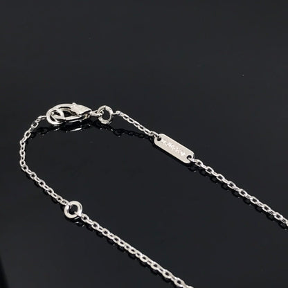 [Bloom]CLOVER PIETERSITE SILVER LONG NECKLACE