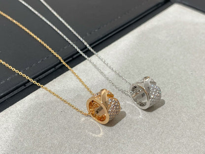 [Bloom]LIENS EVIDENCE DIAMOND PAVED NECKLACE