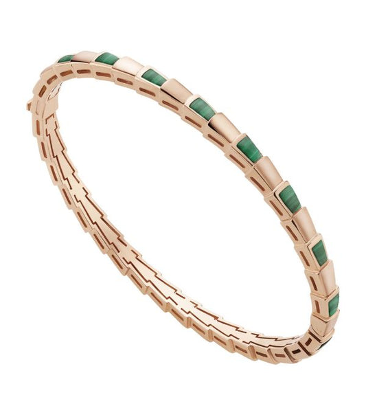 [Bloom]SERPENTI BRACELET PINK GOLD MALACHITE