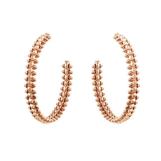 [Bloom]CLASH LARGE HOOP EARRINGS