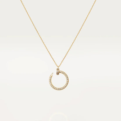 [Bloom]JUSTE NECKLACE GOLD DIAMONDS