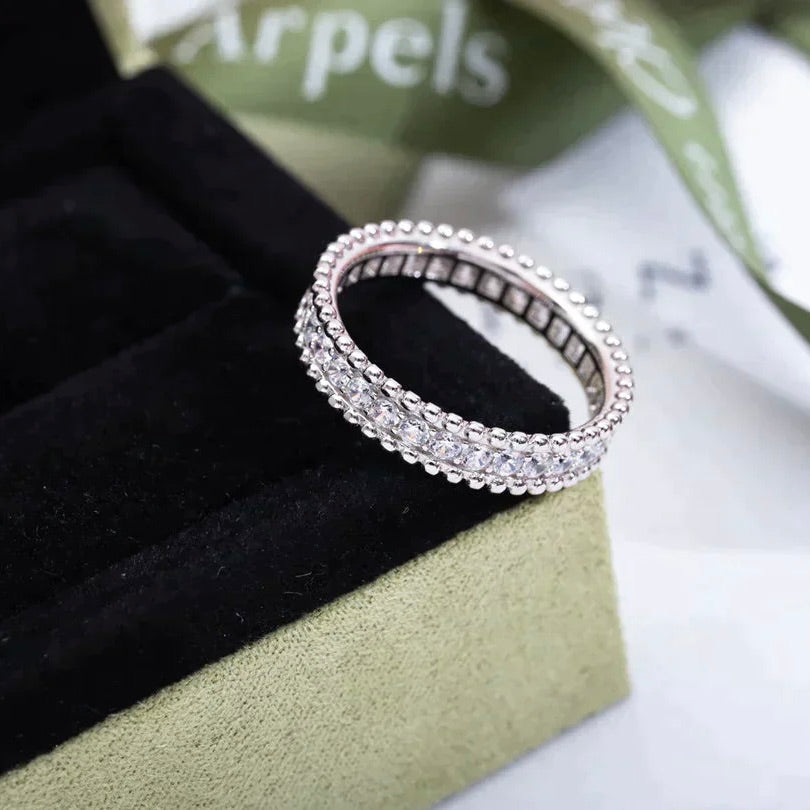 [Bloom]PERLEE DIAMOND SILVER RING