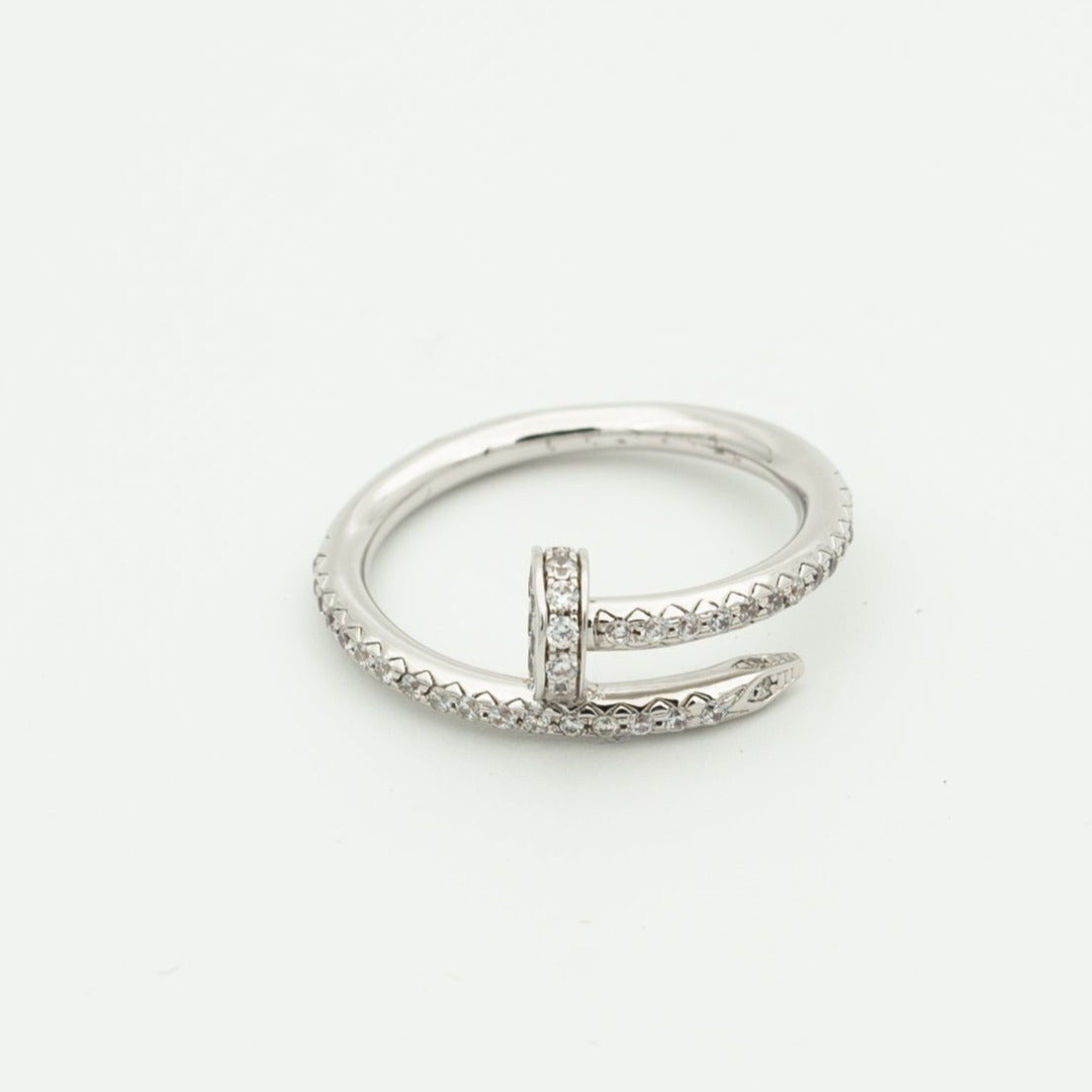 [Bloom]JUSTE RING 1.8MM SILVER DIAMONDS