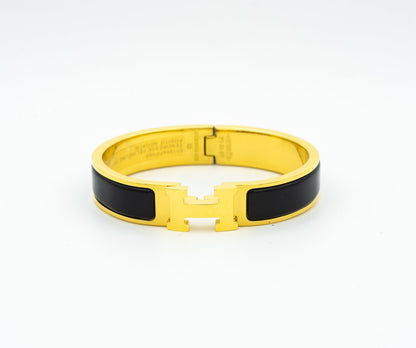 [Bloom]H BLACK BRACELET