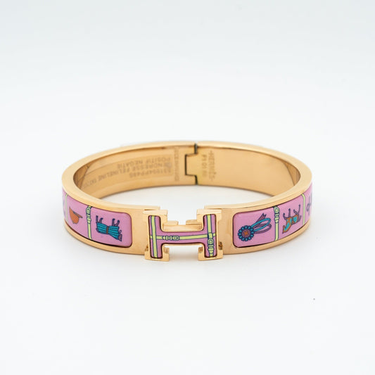 [Bloom]H PINK GOLD BRACELET PINK CERAMIC